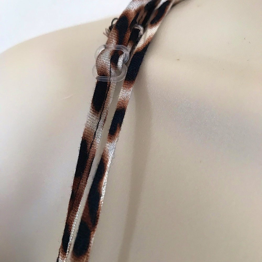 Leopard Print Adjustable Racerback Spaghetti Stra… - image 6